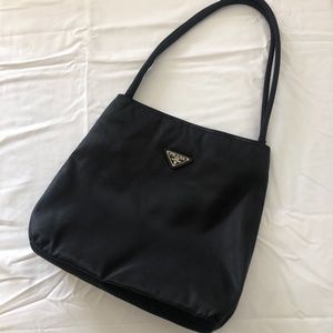 Vintage 90's Auth PRADA Tessuto Tote Bag